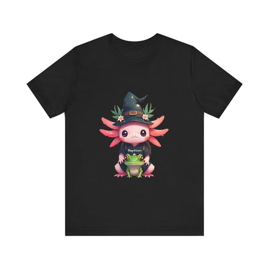 Repticon Unisex Jersey Short Sleeve Tee w/ Axolotl