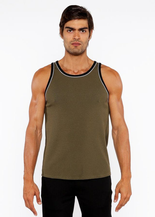 RIB STRETCH RINGER TANK W/ PIPING DETAIL