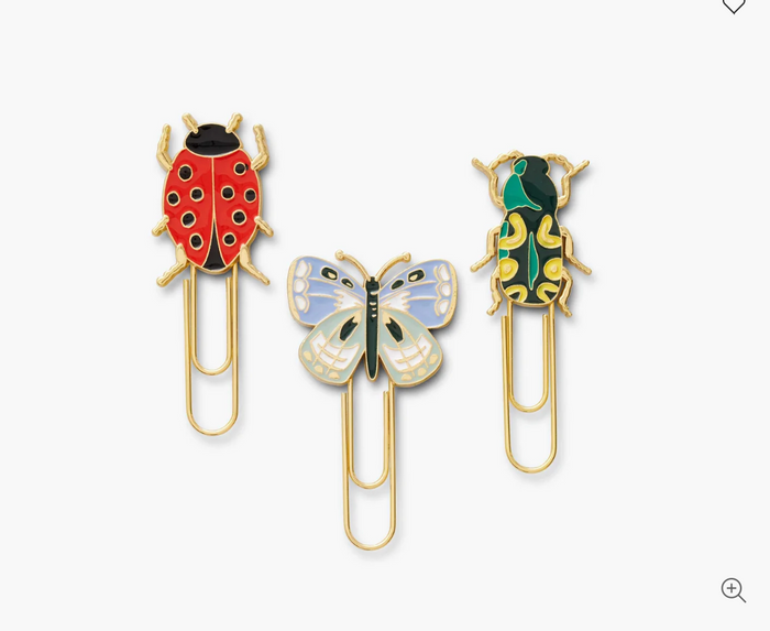 Rifle Paper Paper Clip Set Enamel