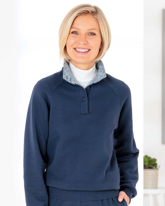 Rimini Leisure Sweatshirt - Navy - Image 1 - The Classic Boutique