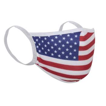Rothco US Flag Reusable 3 Layer Facemask