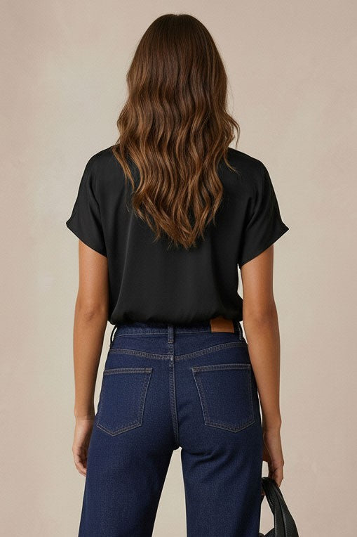 Sage Short Sleeve Top