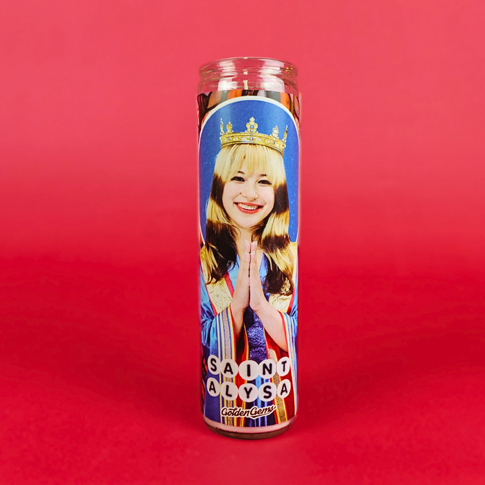 Saint Alysa Prayer Candle