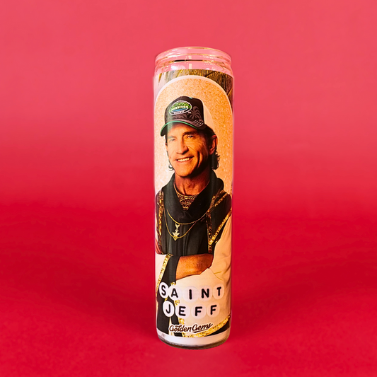 Saint Jeff Prayer Candle