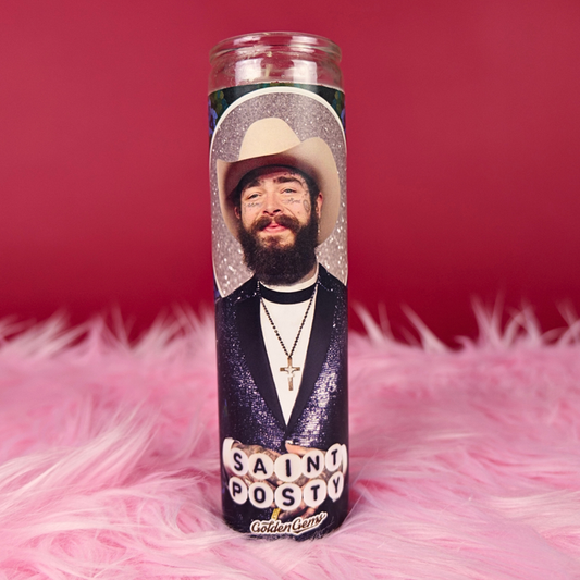 Saint Posty Prayer Candle