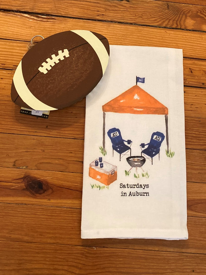 "Saturdays in Auburn" Tea Towels