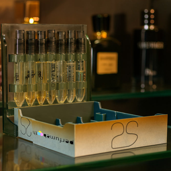 Scent Shot Manhattan Discovery Set of 7 Perfumes for Men | EDP & EDT Fragrance Sampler 35ML