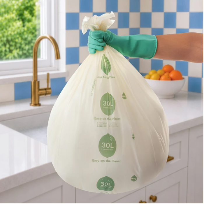 Seep 50L Eco Biodegradable Bin Liners 25 Liners
