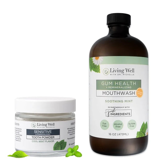 Sensitive and Gum Health Bundle by Living Well with Dr. Michelle