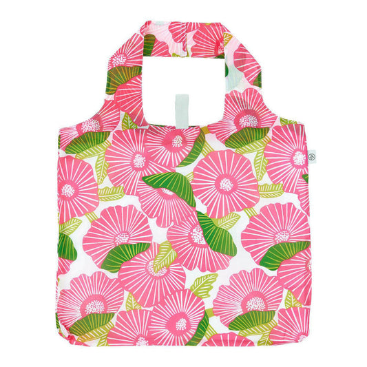 Shopping Bag Poppy Papaver blu Reusable