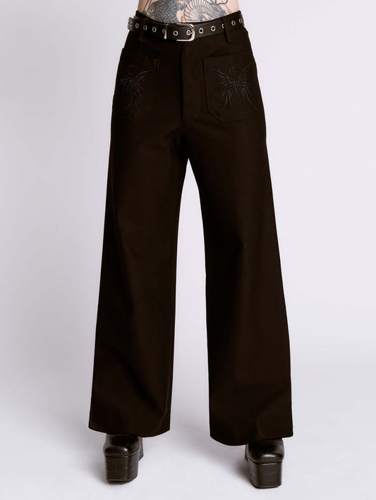 SIGIL MOTH Ponte Trouser