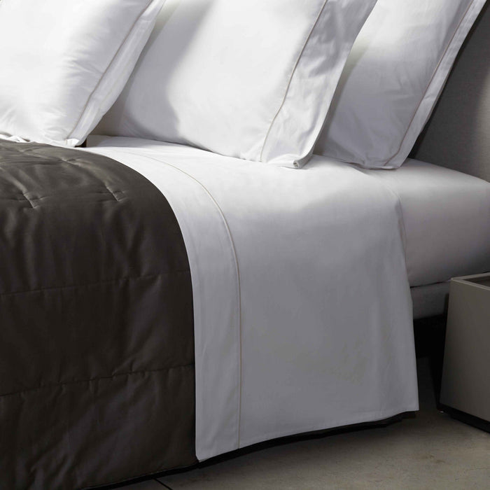 Signoria Luce 600tc Percale Bed Linens - Flat Sheet