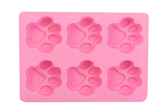 Silicone 6 Cell Paw Mold