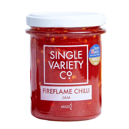 Single Variety Co Fireflame Chilli Jam Mild 220g