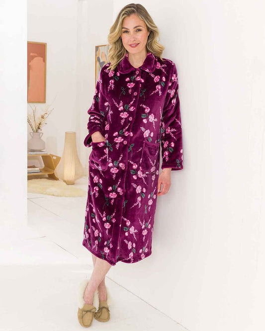 Slenderella Stephanie Dressing Gown - Image 1 - The Classic Boutique