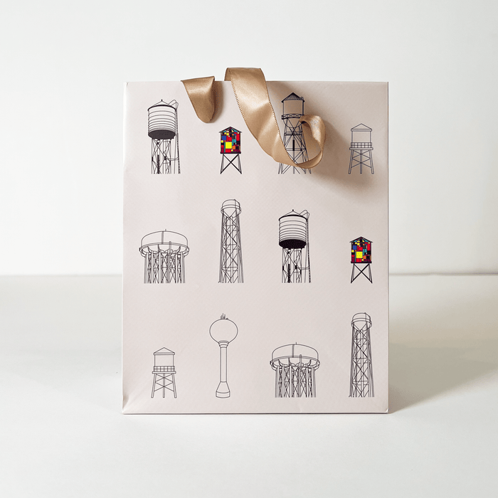 Small Water Tower Gift Bag
