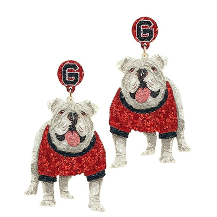 Sparkly Collegiate Earrings