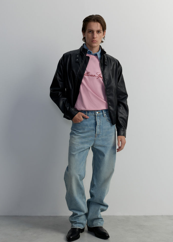 STRAIGHT LIGHT BLUE JEANS