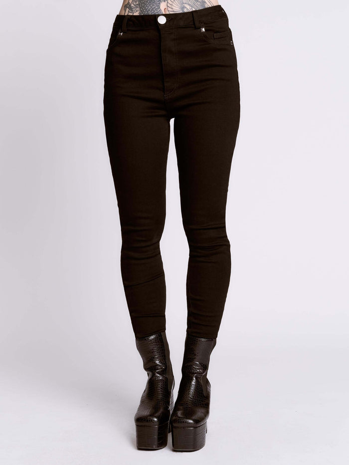 studded skinny jeans
