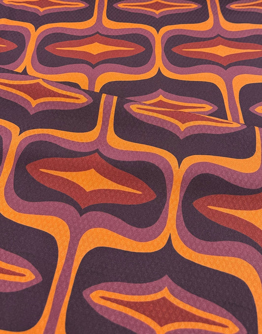 Sunset Mirage Jacquard Viscose Fabric