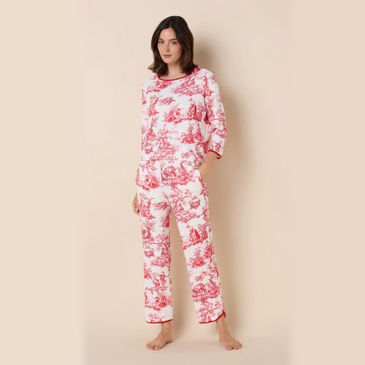 The Cat's Pajamas Pima Knit Simple Set