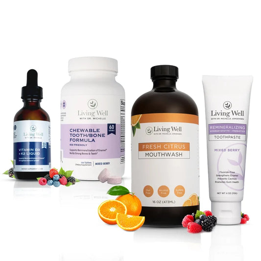 Complete Kids Toothpaste Remineralization Bundle by Living Well with Dr. Michelle