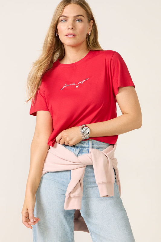 The Crop Signature Tee