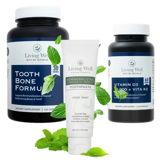 The Toothpaste Remineralization Kit by Living Well with Dr. Michelle