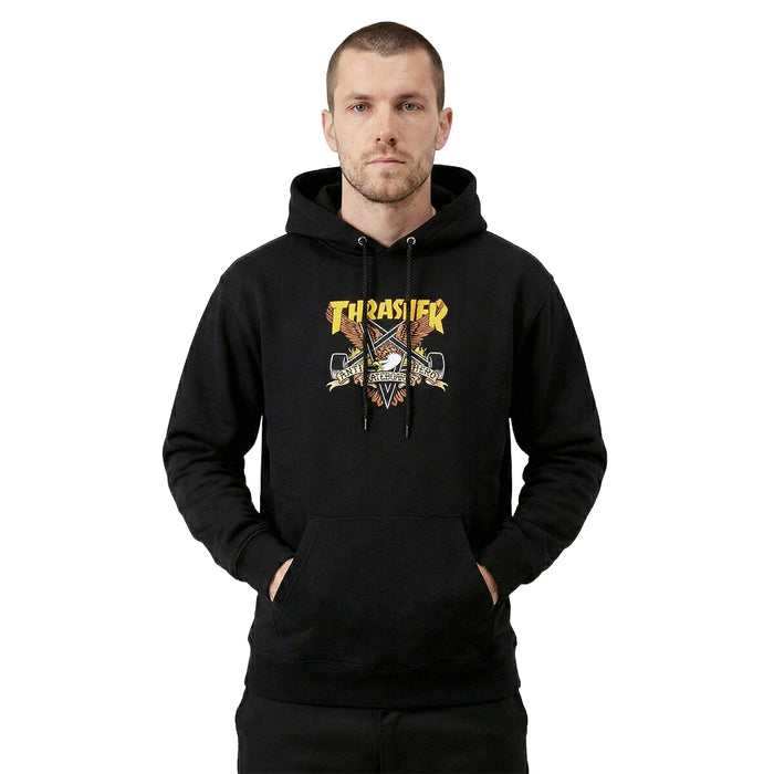Thrasher x Anti Hero Eaglegram Hoodie Black
