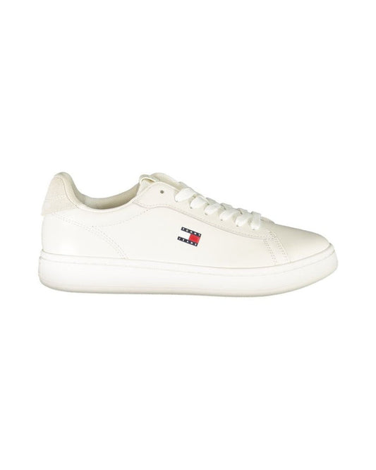 Tommy Hilfiger Bianco Polyurethane Women's Sneaker