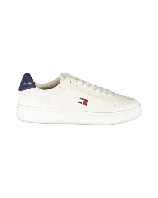 Tommy Hilfiger Bianco Polyurethane Women's Sneaker