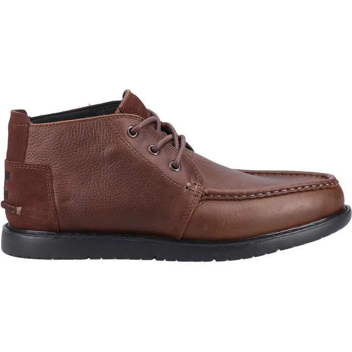 TOMS Navi Moc Chukka Leather Men's Brown Ankle Boots