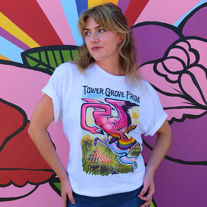 Tower Grove Pride 2026 Tee - White