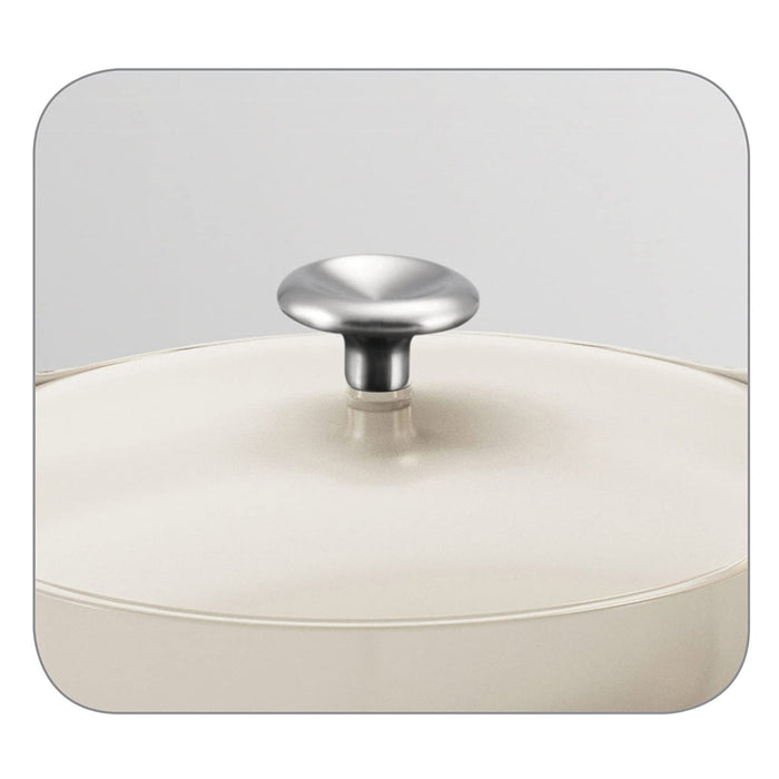 Tramontina Dutch Oven, 5.5 quart, Eggshell