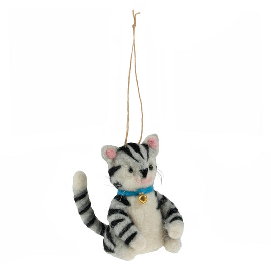 Trimits Needle Felting Kit Cat, 9x11.5cm, Includes Wool, Needle, Polystyrene Shapes, Instructions