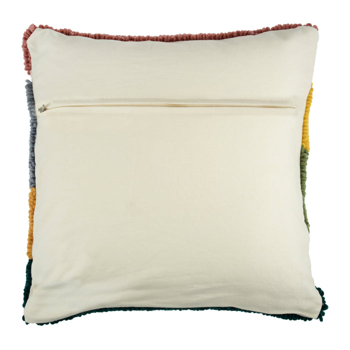 Trimits Punch Needle Kit Cushion: Sunset, 36x36cm, Includes Punch Needle Tool, Yarn, Fabric, Cushion Back, Instructions in English, Fre...