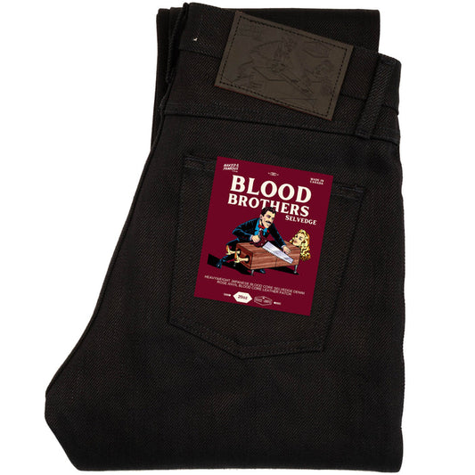 True Guy - Blood Brothers Selvedge - Indigo x Black by Naked & Famous Denim