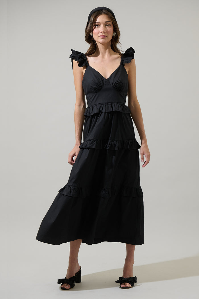 Truth Tiered Midi Dress