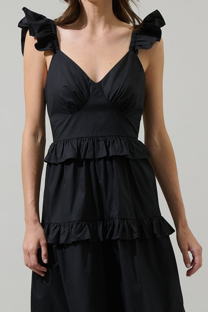 Truth Tiered Midi Dress