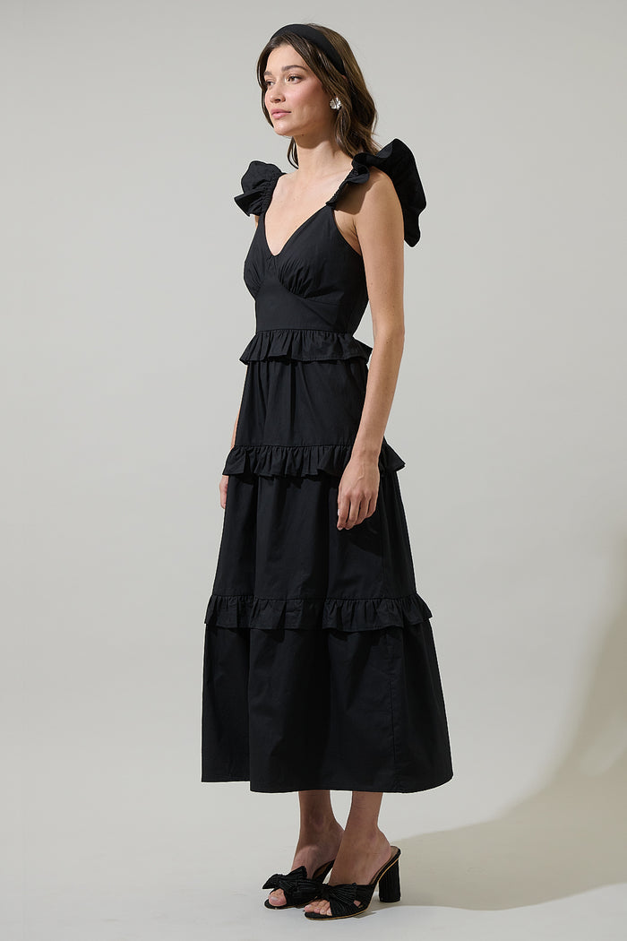 Truth Tiered Midi Dress