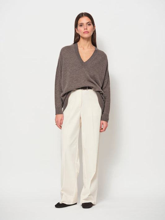 V-Neck Long Sleeve Sweater