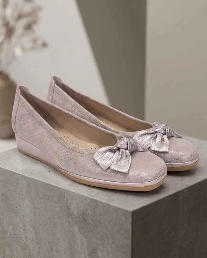 Van Dal Barbados II Shoe - Metallic - Image 1 - The Classic Boutique