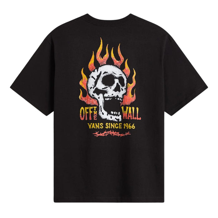 Vans Off The Wall Fever T-Shirt Black