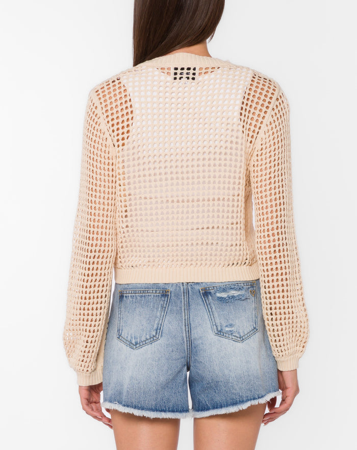 Velvet Heart | Tovey Beige Cardigan