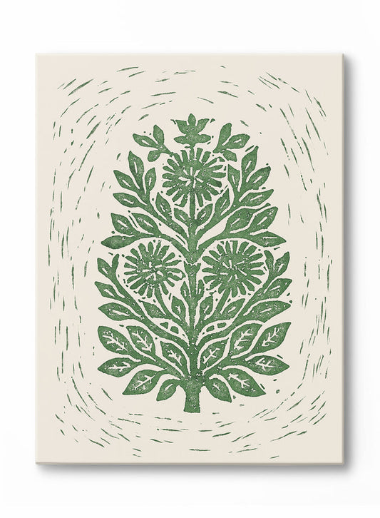 Verdant Blooms, Canvas