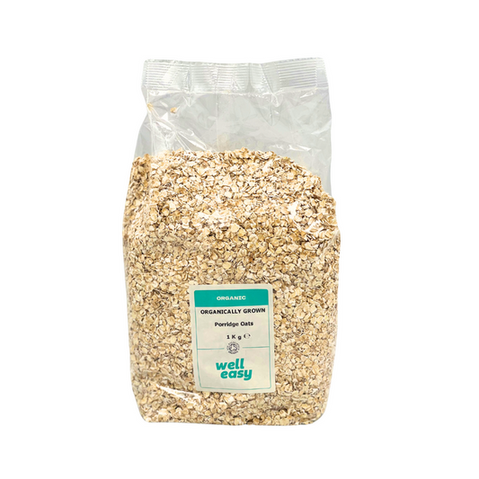 WellEasy Organic Rolled Porridge Oats 1kg