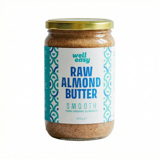 WellEasy Raw Organic Almond Butter 500g