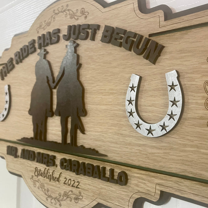 Western Wedding Sign Version 2