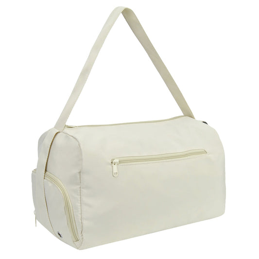 White Small Gym Duffle Bag