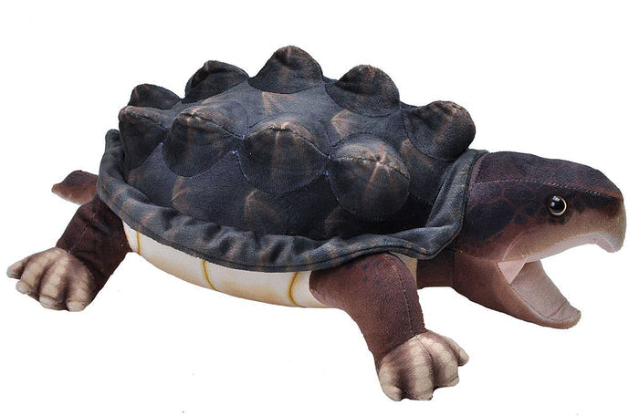 Wild Republic - Living Stream Snapping Turtle Stuffed Animal 24"